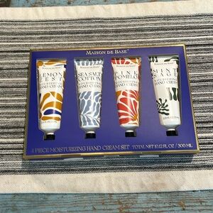Maison de Base 4-Piece Set Moisturizing Hand Creams 10.12 fl oz NWOT